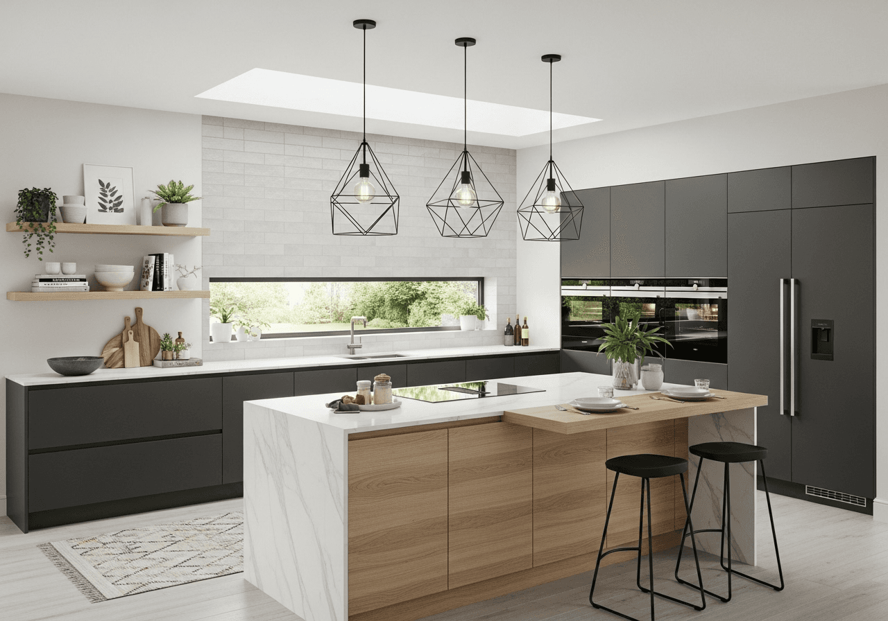 Thumbnail for Kitchen Design: Modern Ideas, Layouts & Stylish Decor Tips