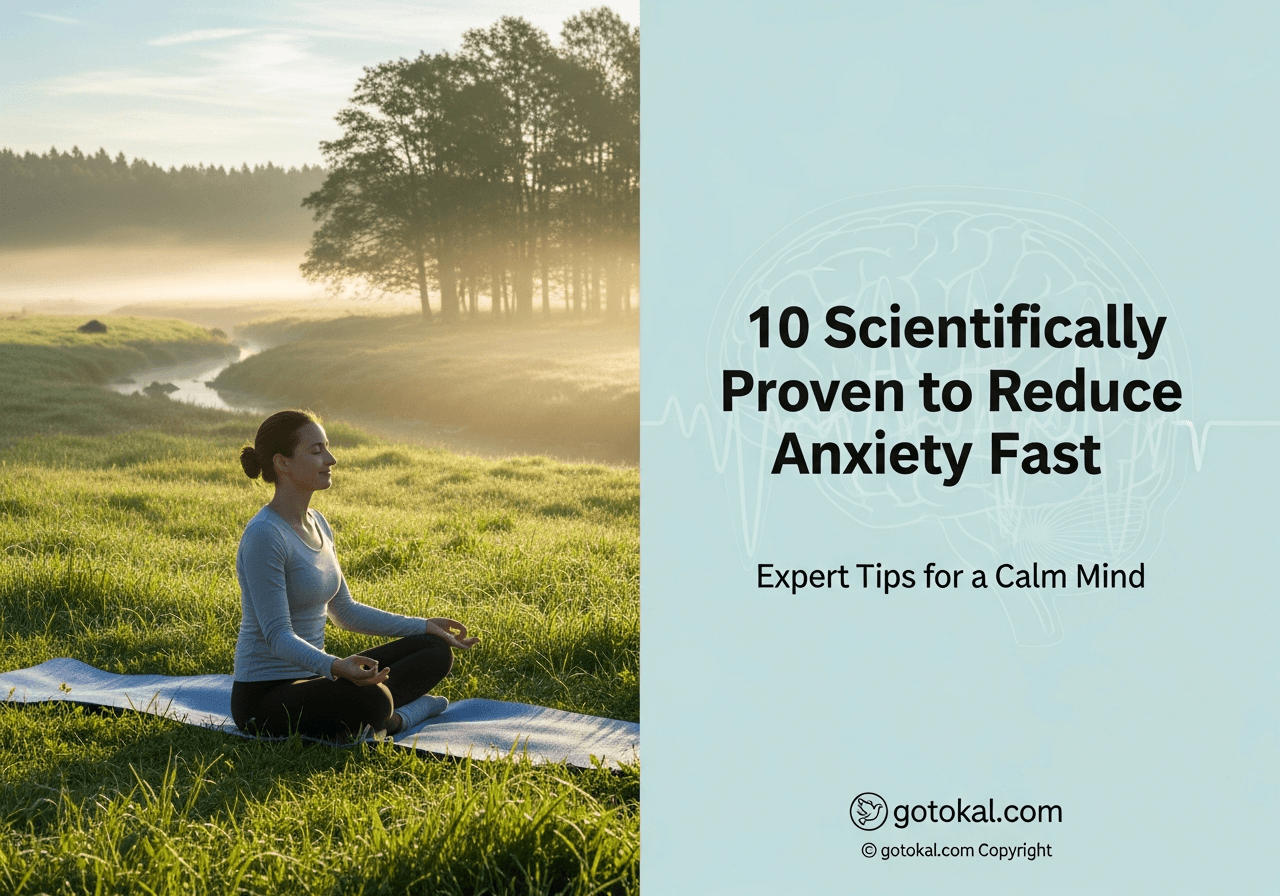 10 Scientifically Proven Ways to Reduce Anxiety Fast | Expert Tips for Calm Mind
